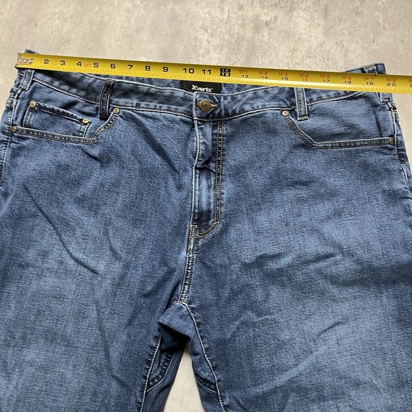 Vertx Defiance Men's Tactical Jeans Size 44x32 Straight Leg Medium Wash Denim - Picture 5 of 10